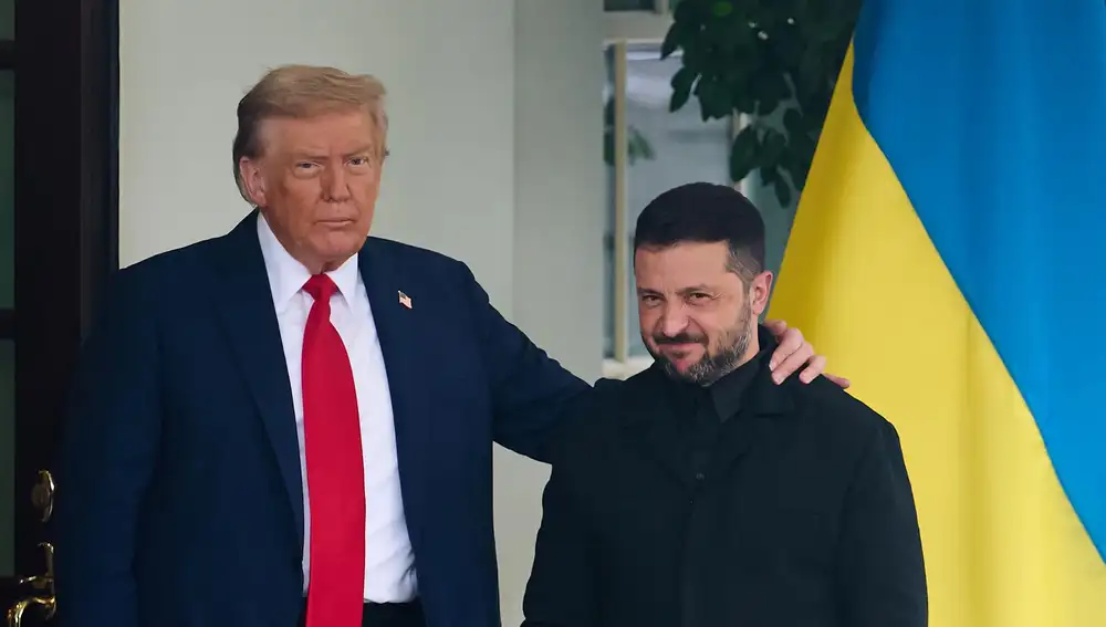Ucrania.- Zelenski ofrece a Trump comprar armas por 77.000 millones de euros a cambio de las garantías de seguridad