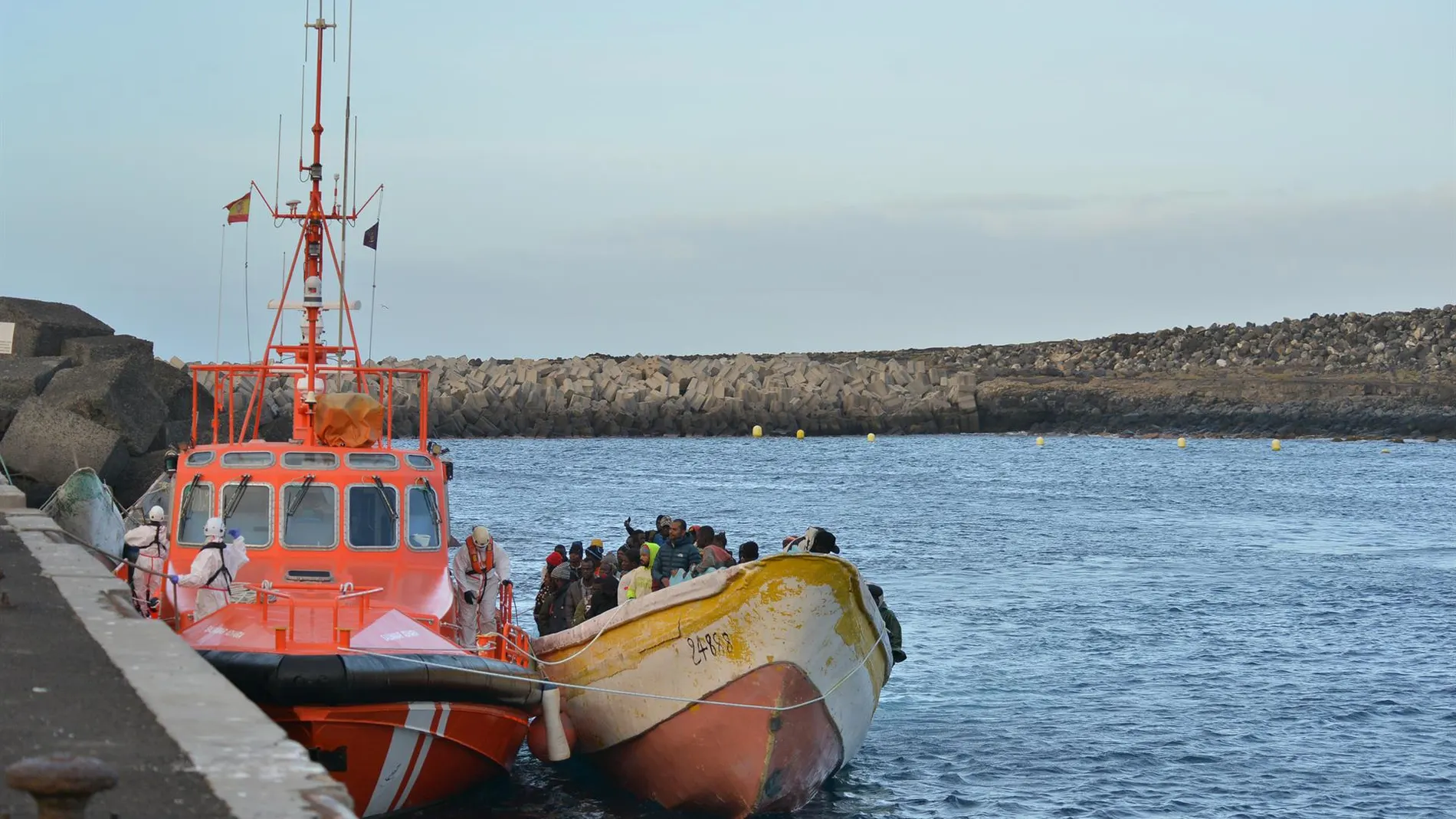 Sucesos.- Llegan 111 migrantes a Baleares a bordo de seis pateras durante la tarde del lunes y la madrugada del martes