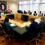 Reunión de la Mesa de las Cortes