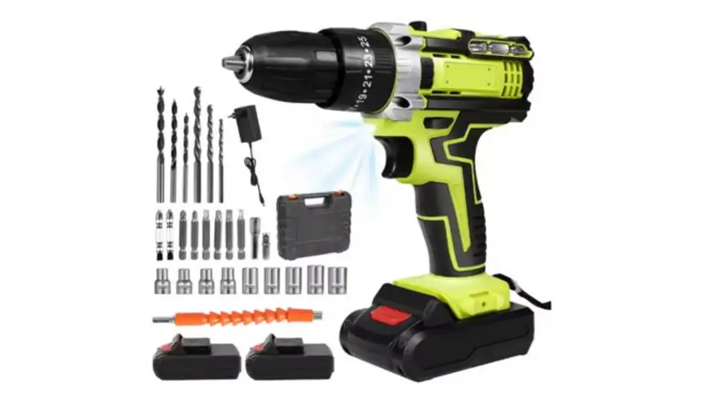 Taladro con dos baterías AliExpress