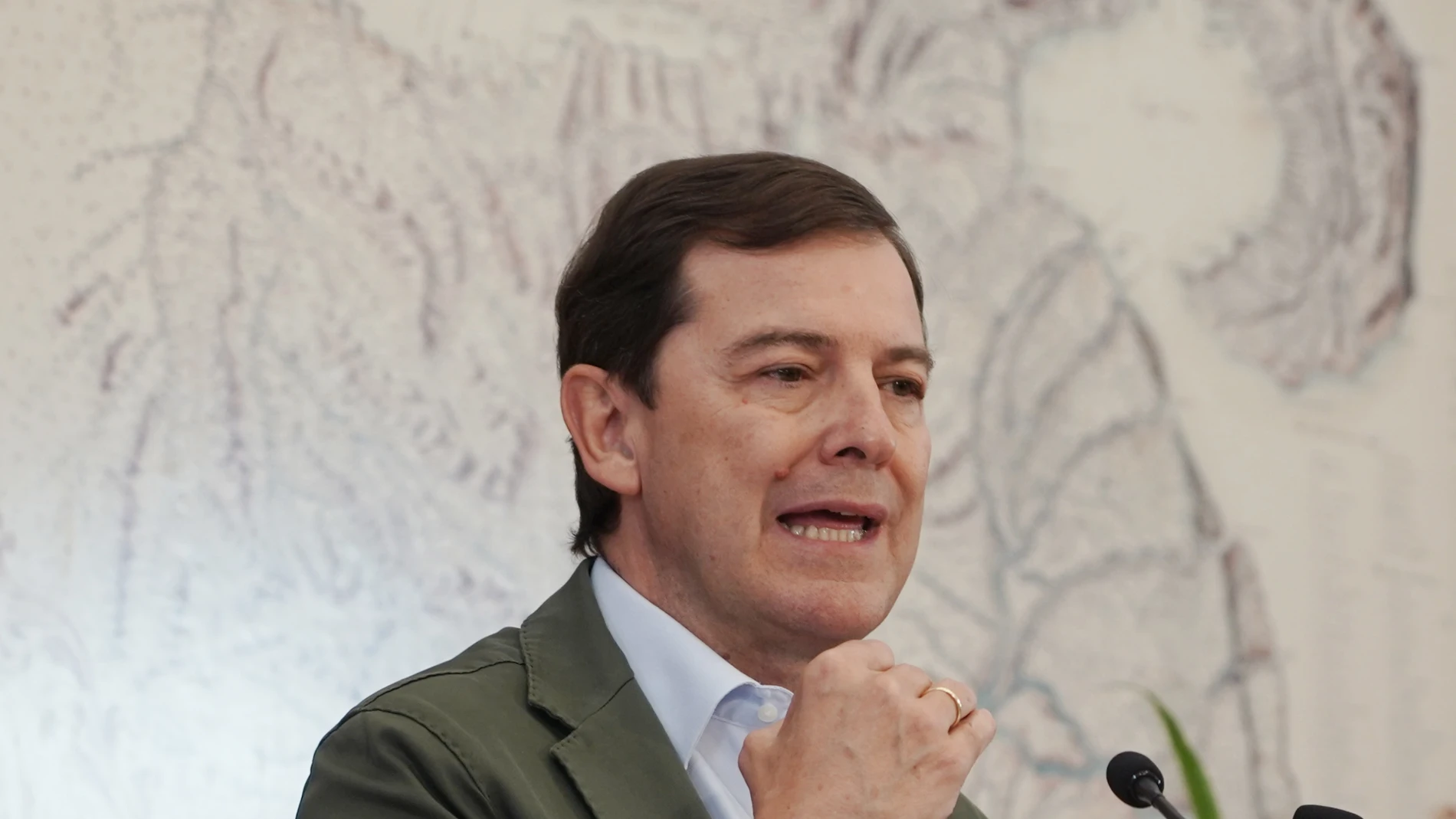 El presidente de Castilla y León, Alfonso Fernández Mañueco
