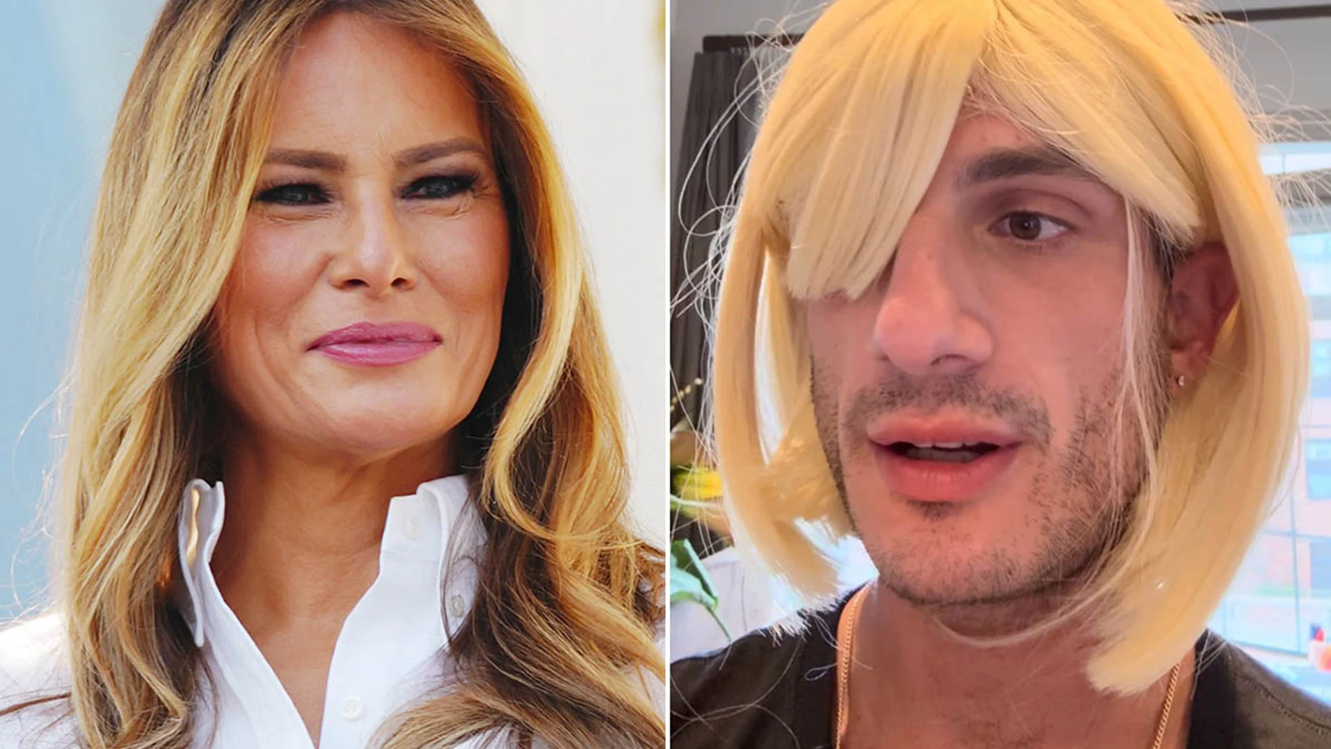 El nieto de John F. Kennedy, con peluca rubia, se hace viral riéndose de Melania Trump