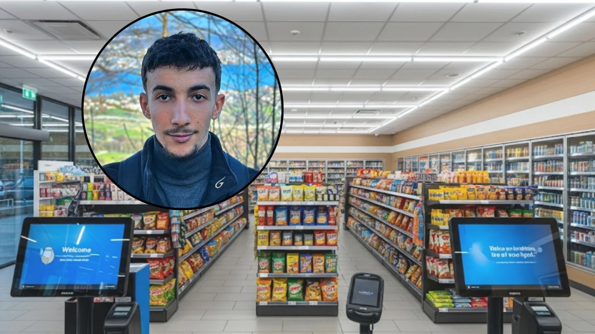 Un marroquí que vive en Suiza alucina con una tienda sin dependientes:"¿Cuánto duraría esta tienda en España?"