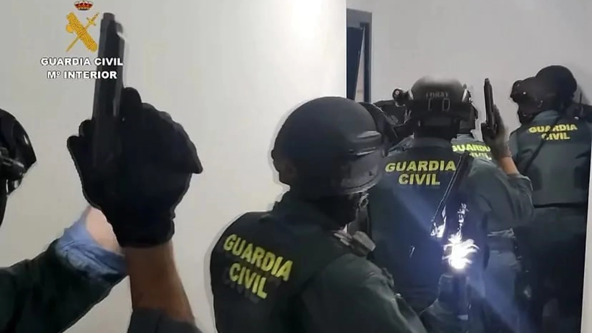 Imagen de archivo de una intervención de la Guardia Civil