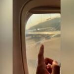 La ventana rota de un avión que cubría la ruta entre Manchester e Ibiza