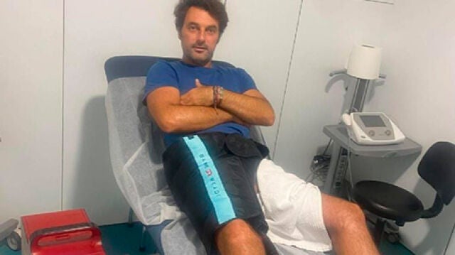 Andy Cartagena se recupera en una clínica de Barcelona