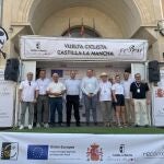 Arranque de la I Vuelta Ciclista a Castilla-La Mancha en Ontur (Albacete).