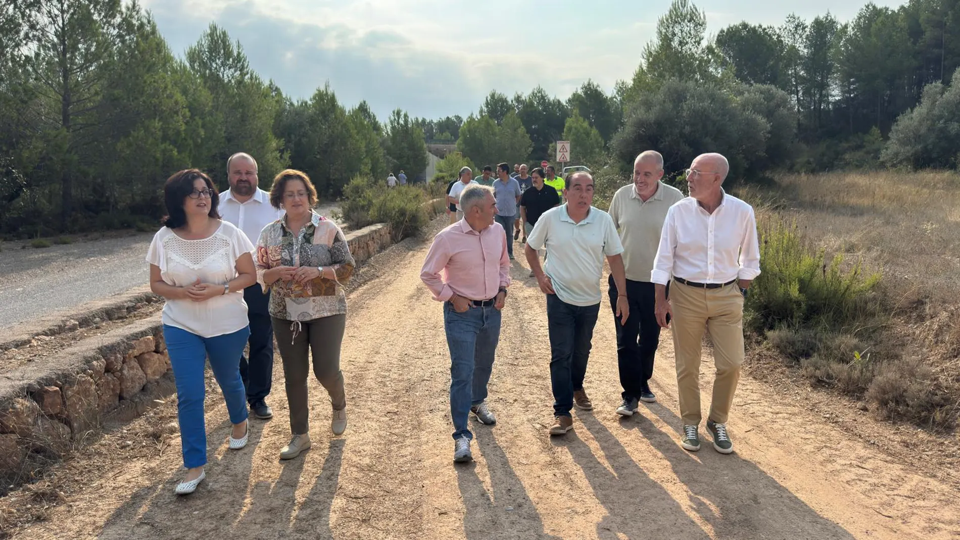 Agricultura actúa en la recuperación de 42 caminos rurales afectados por las riadas de otoño en la comarca del Alto Palancia (Castellón)