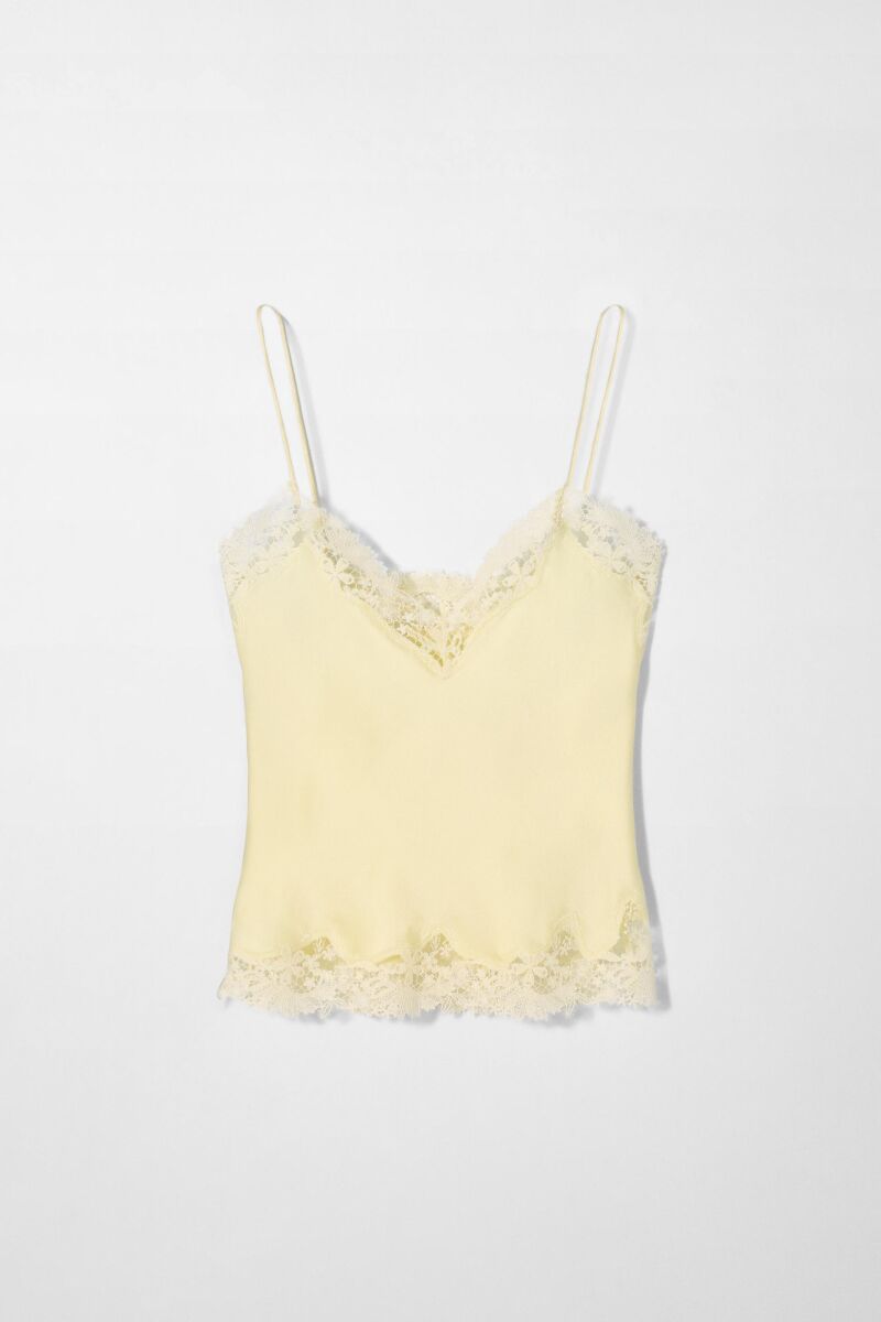 Top lencero seda Kate Moss.