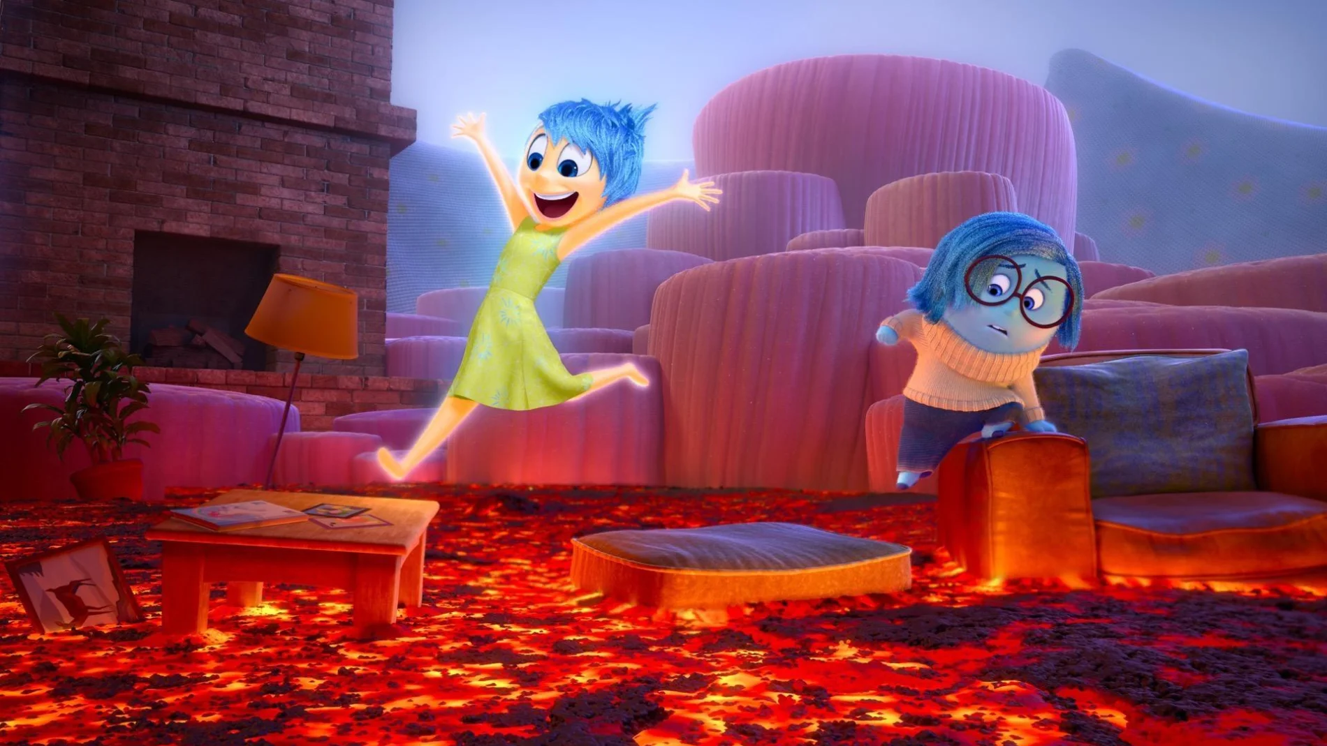 Escena de la película 'Inside Out (Del Revés)'