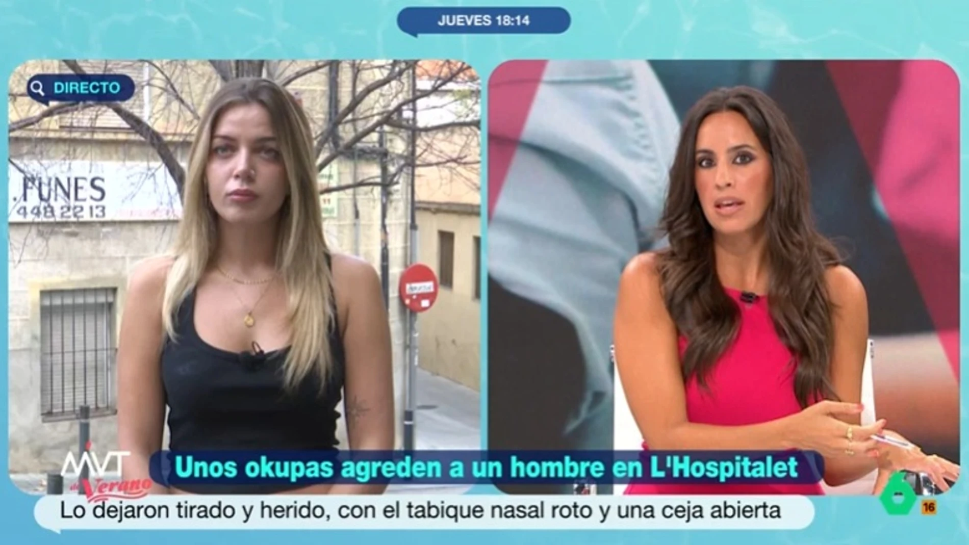 Sara Gogea okupas Barcelona