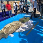 Egipto rescata templos y estatuas de una ciudad milenaria sumergida en el mar Mediterráneo