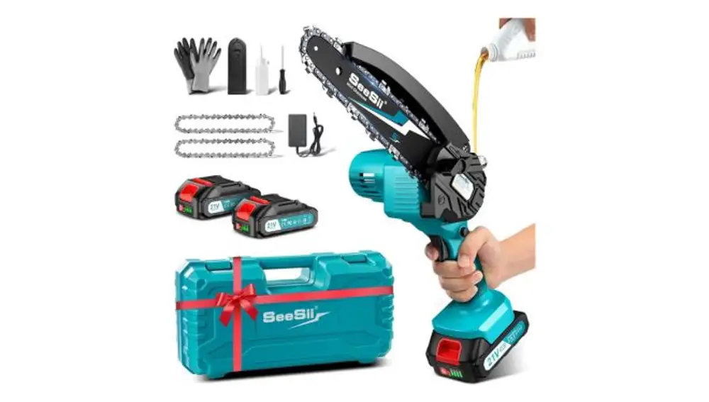 Mini Motosierra Bateria SEESII
