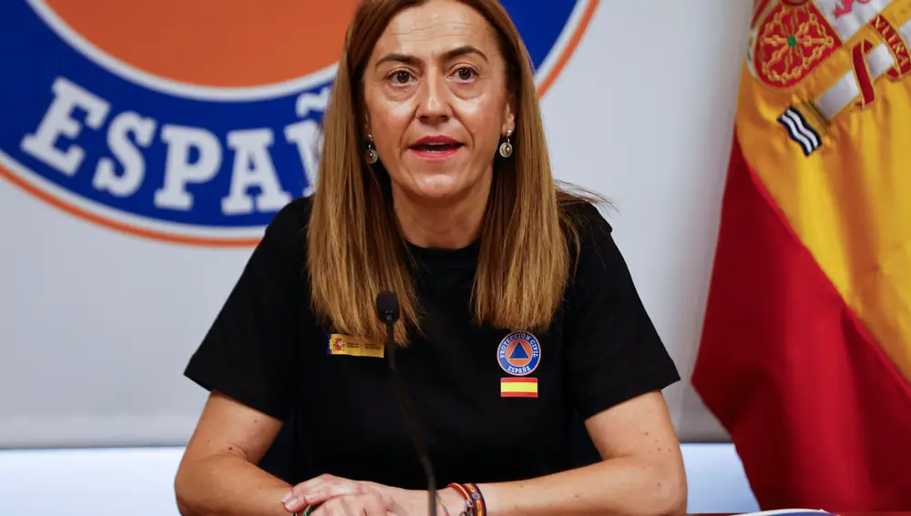 Comparecencia de Virginia Barcones tras la reunión del CECOD
