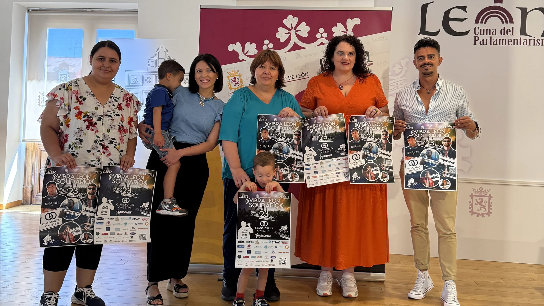 Presentación del festival ‘Vibra León Solidario’