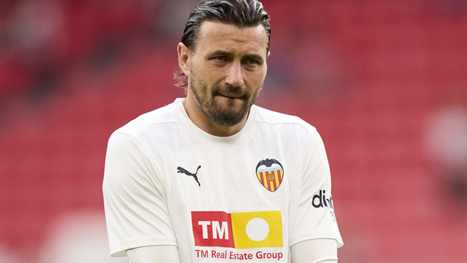Stole Dimitrievski, guardameta del Valencia