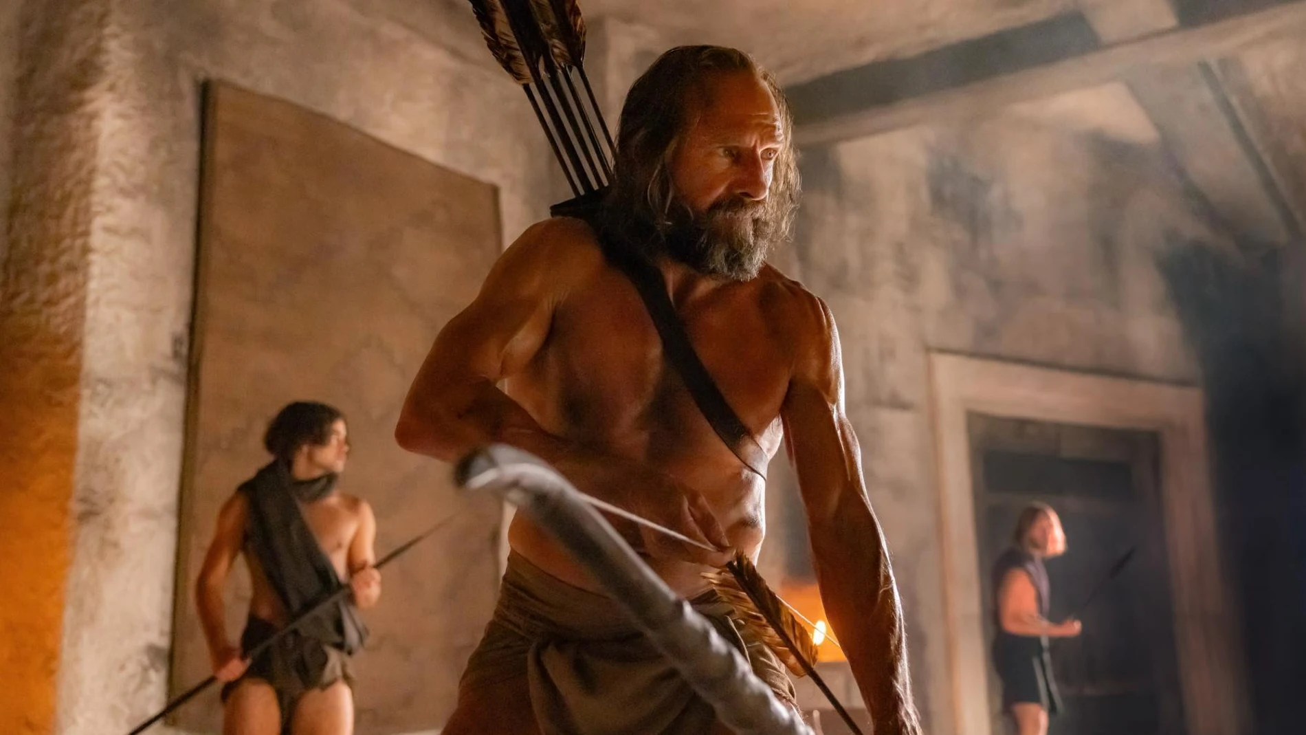 Ralph Fiennes interpreta a Odiseo en «El regreso de Ulises», un papel para el que tuvo que someterse a duros entrenamientos físicos