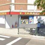 Estanco de Zaragoza donde se resguardó la víctima