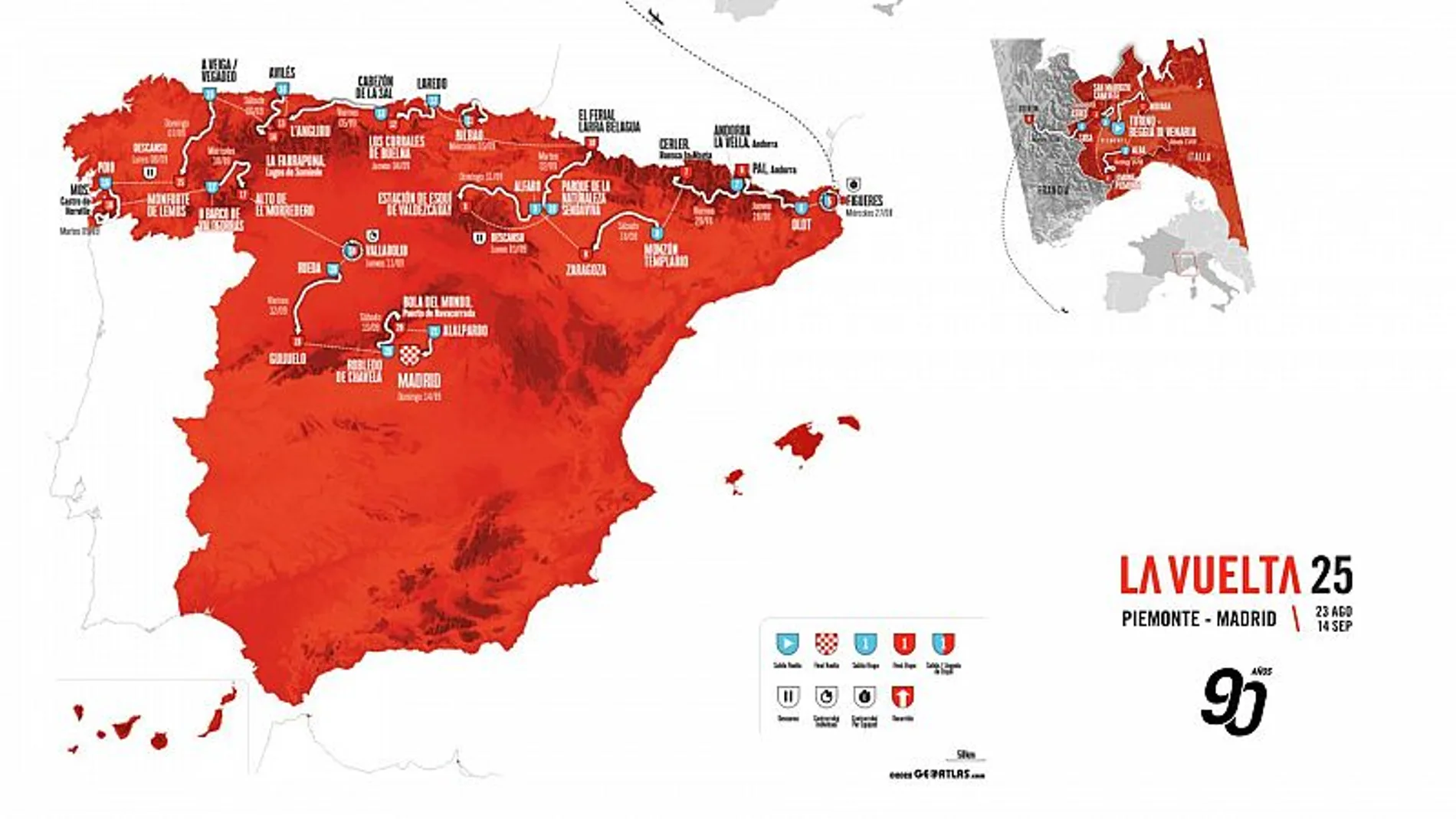 TVE cambia su parrilla de tarde por La Vuelta 2025 y complica la emisión de "La Promesa"