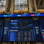 La bolsa marca máximos anuales durante la sesión con cerca de 15.400 puntos y alza de 0,4%