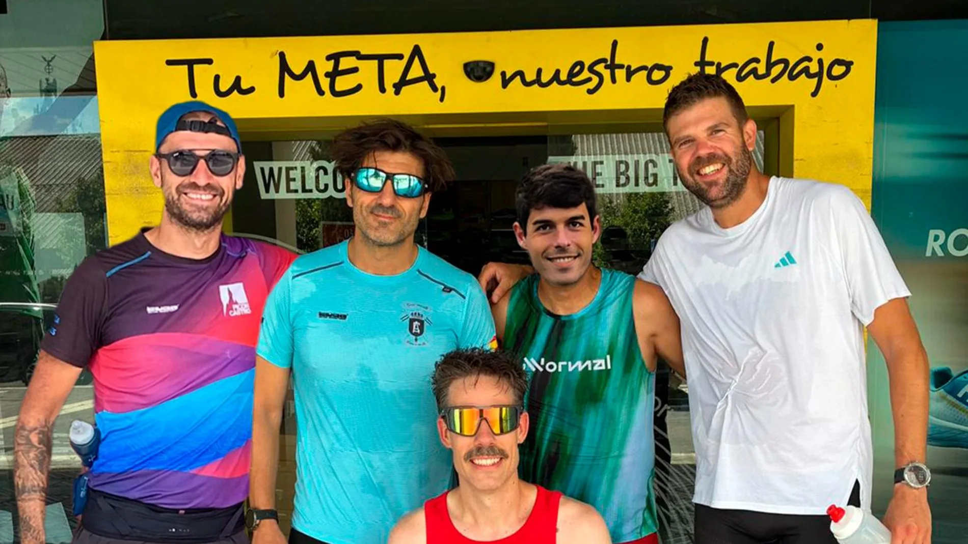 Los cinco corredores vallisoletanos que realizarán esta carrera solidaria