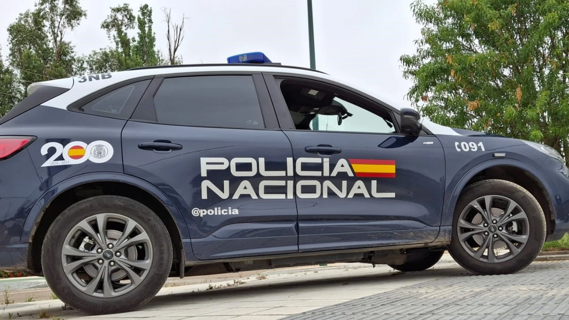 Vehículo de la Policia Nacional