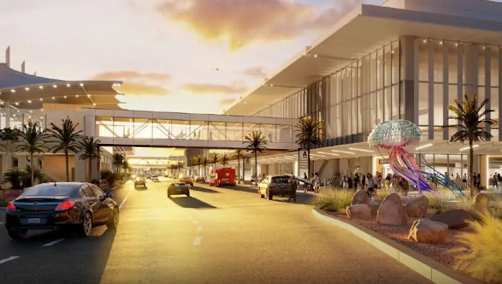 Nueva T1 del Aeropuerto de San Diego, de Turner y FlatironDragados