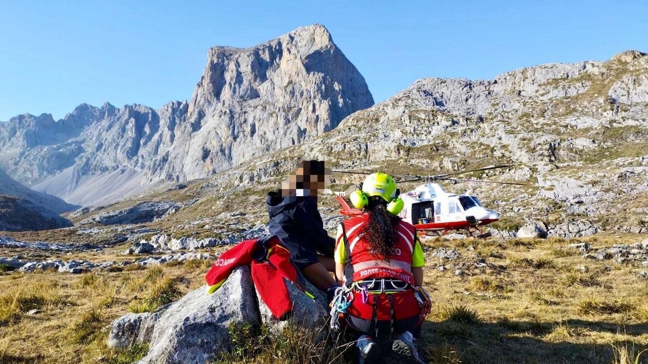 Rescatada una menor madrileña indispuesta mientras hacía la ruta a Cabaña Verónica en Cantabria