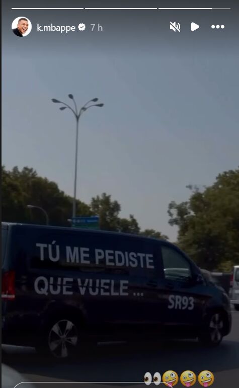El mensaje de Mbappé