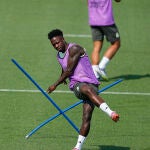 Real Madrid training session in Madrid
