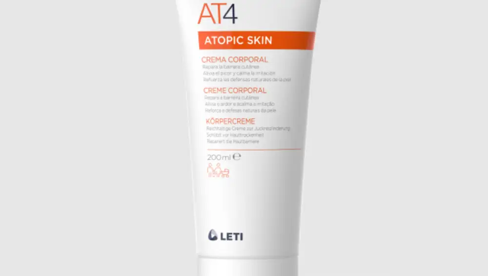 Crema corporal piel atópica