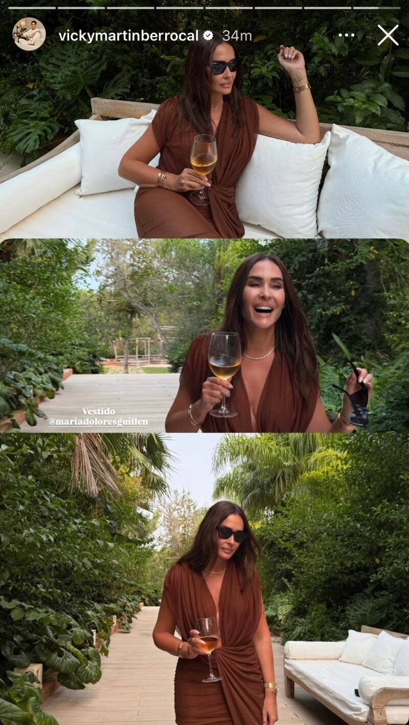 El look de Vicky Martín Berrocal.