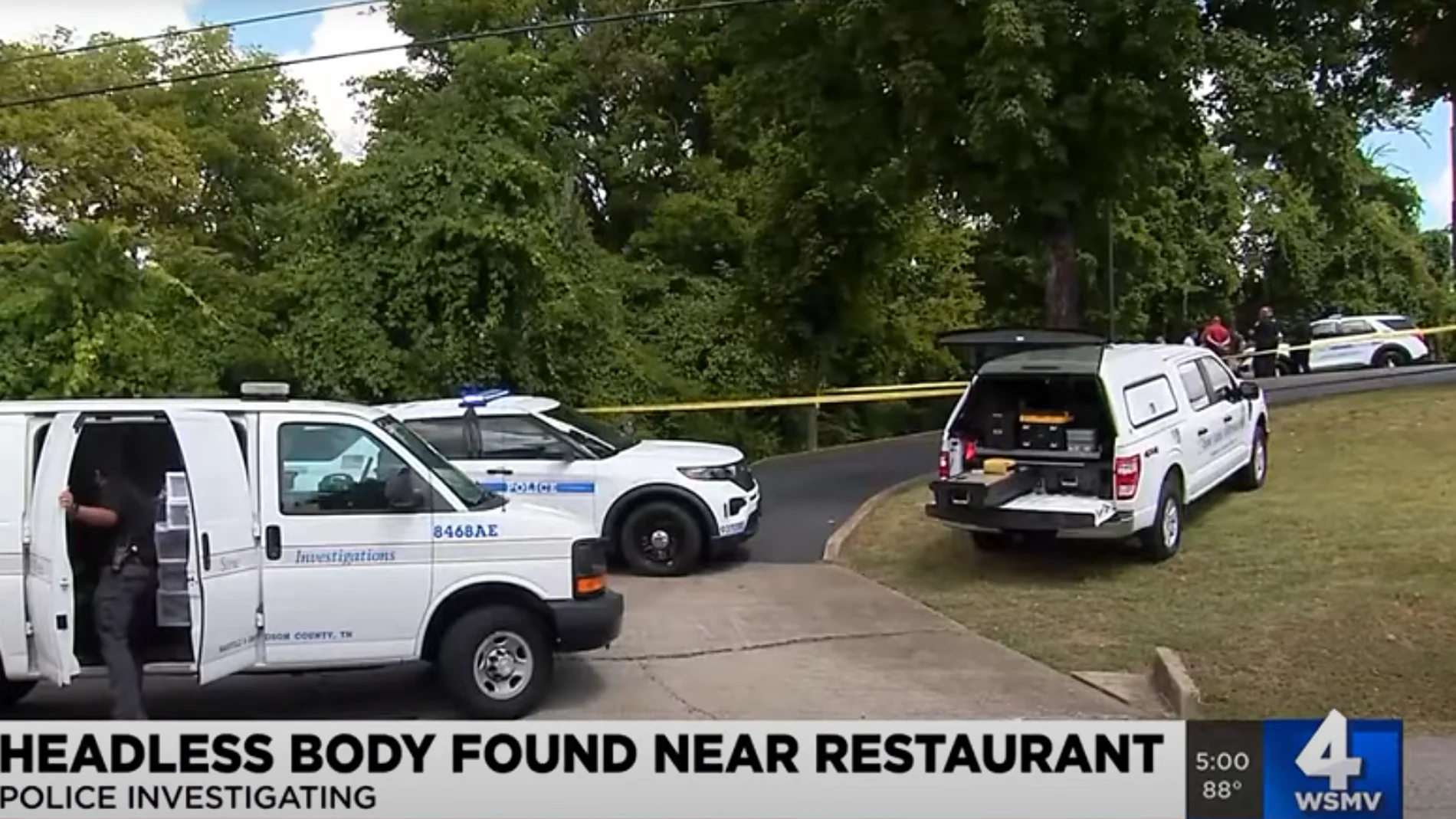Descubren un cuerpo decapitado y su cráneo en un bosque junto a un McDonald’s en Nashville, EE. UU
