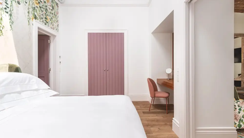 Cada habitación tiene una decoración diferente