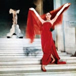 Audrey Hepburn, vestida de Givenchy para «Una cara con ángel»