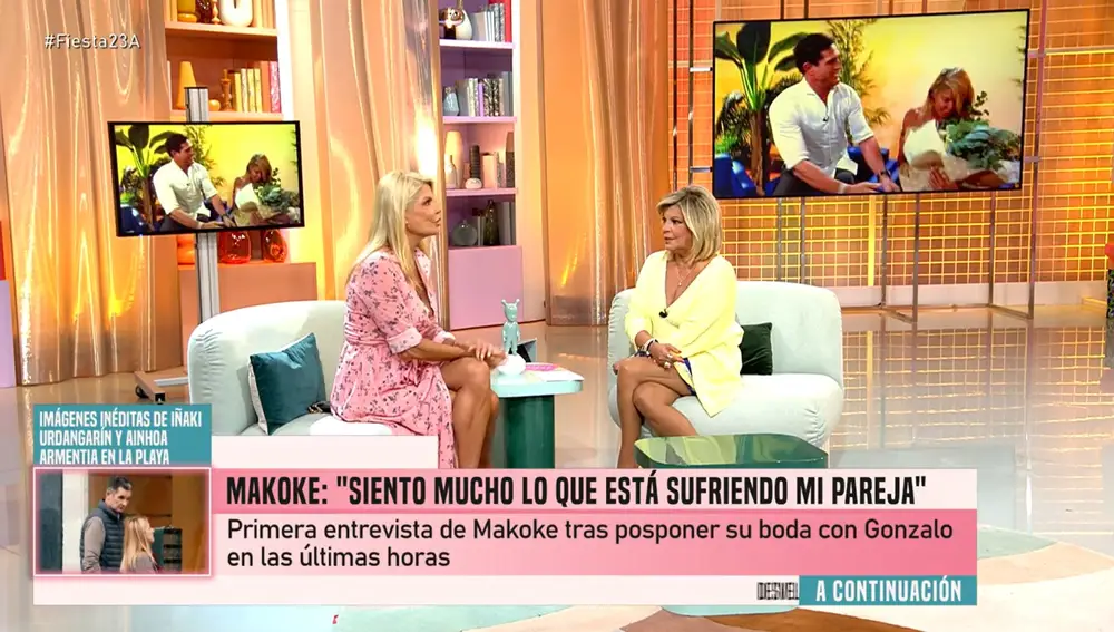 Makoke y Terelu en "Fiesta"