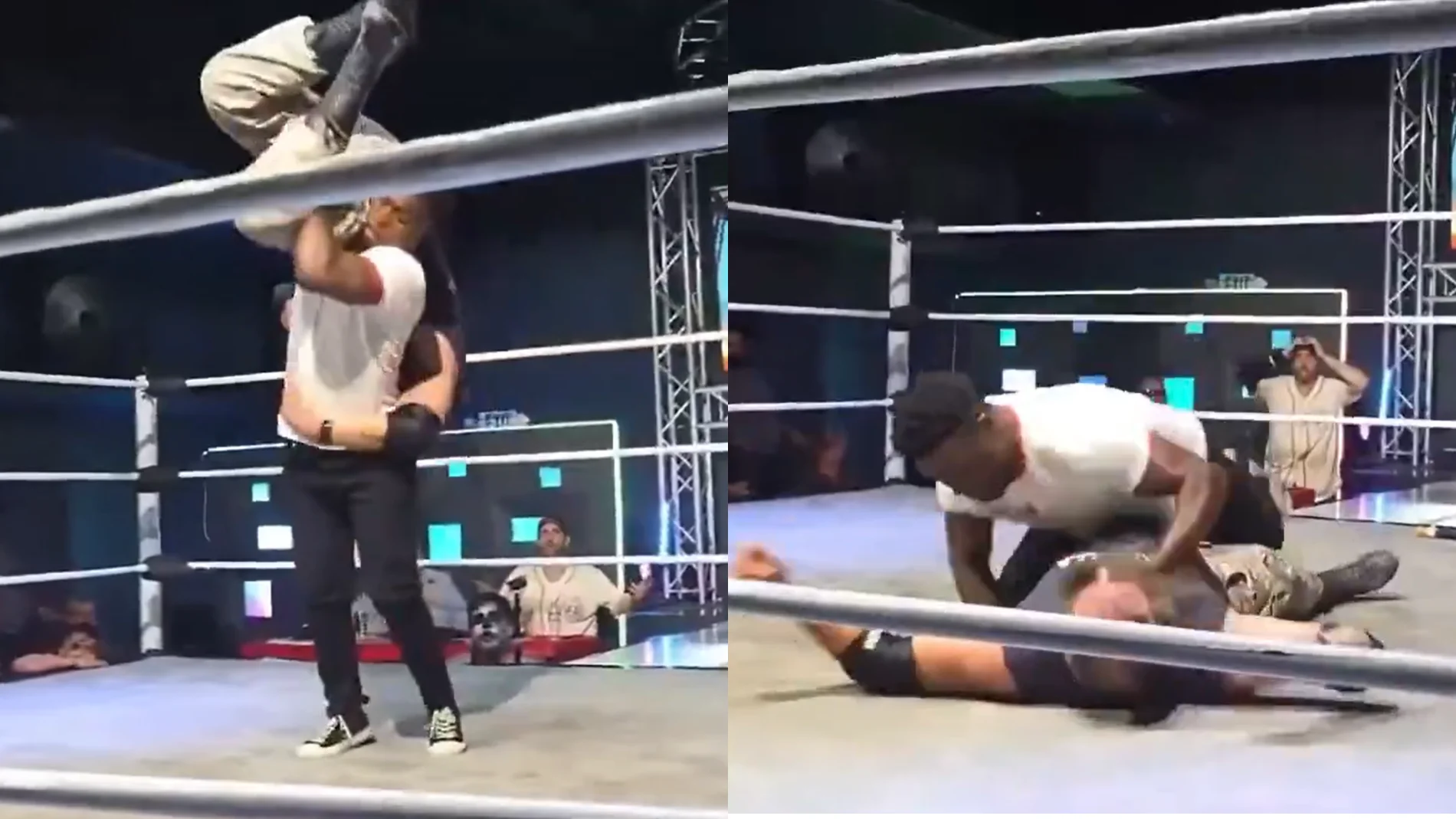Raja Jackson, hijo de Rampage Jackson, agrede brutalmente a un luchador en un directo y la policía abre investigación
