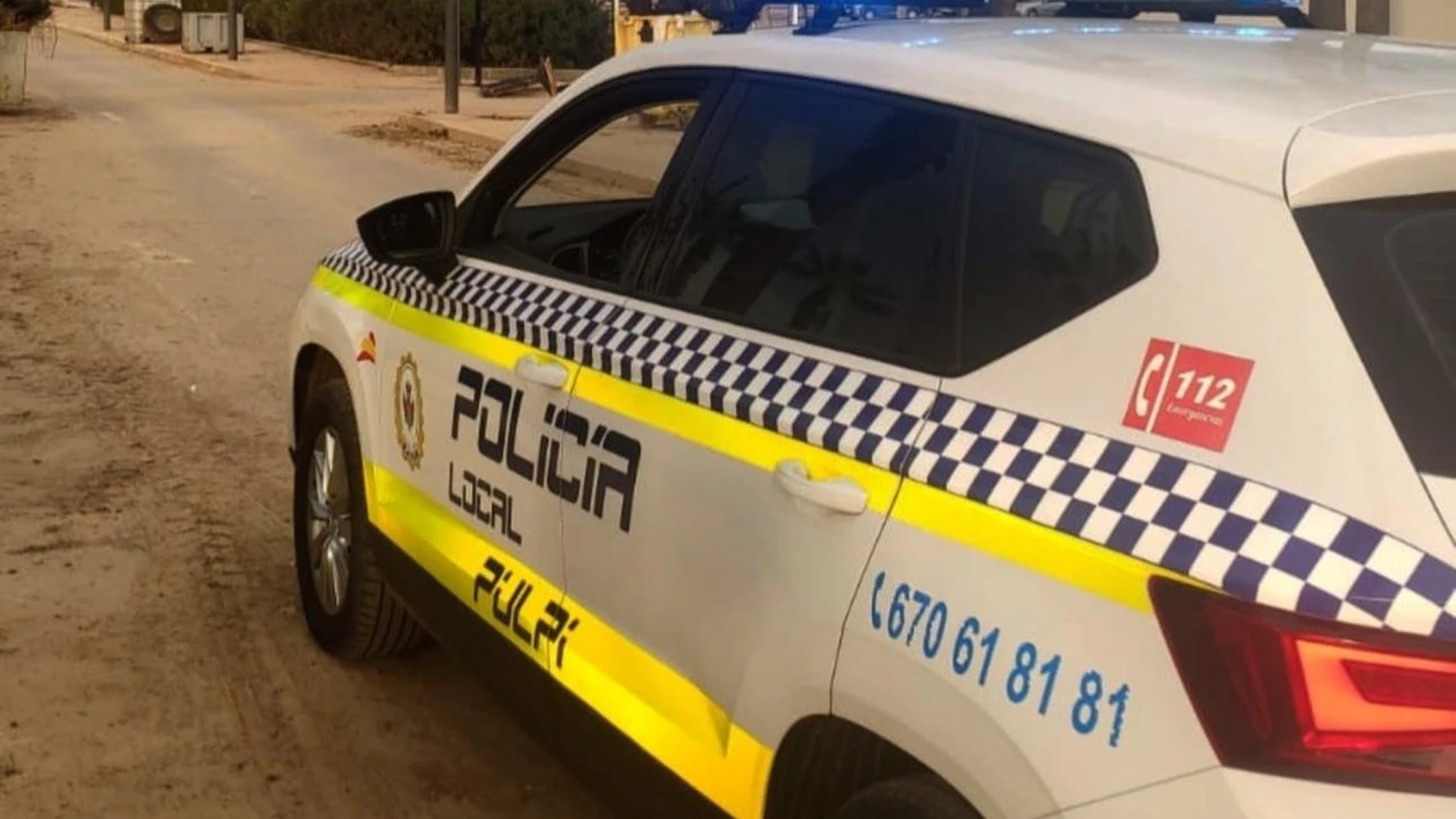 Vehículo de la Policía Local