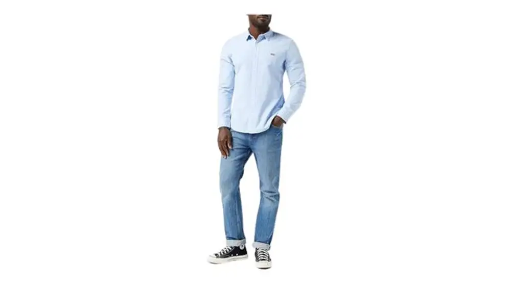 Levi's Long-Sleeve Battery Housemark Slim