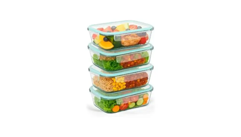 Edihome, set de 8 recipientes