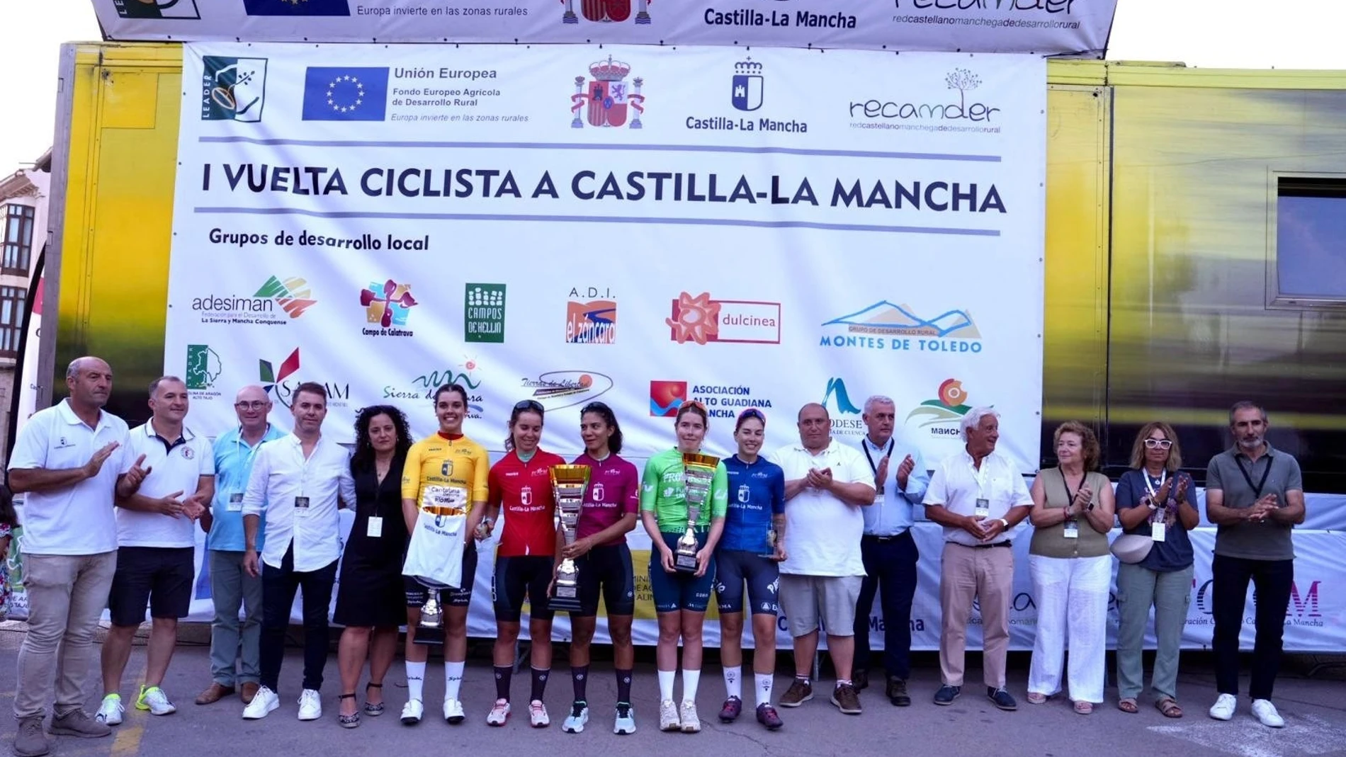 Agua Marina Espinola, primera vencedora de la Vuelta a Castilla-La Mancha Leader femenina