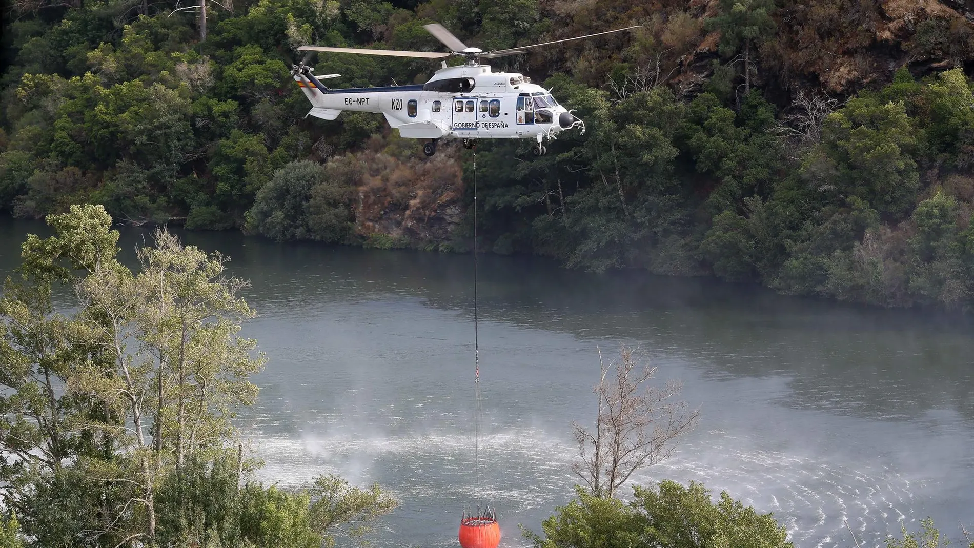Sucesos.- Declaran la Situación 2 por un incendio en Pobra do Brollón (Lugo), próximo a Golmar, Conceado y San Pedro