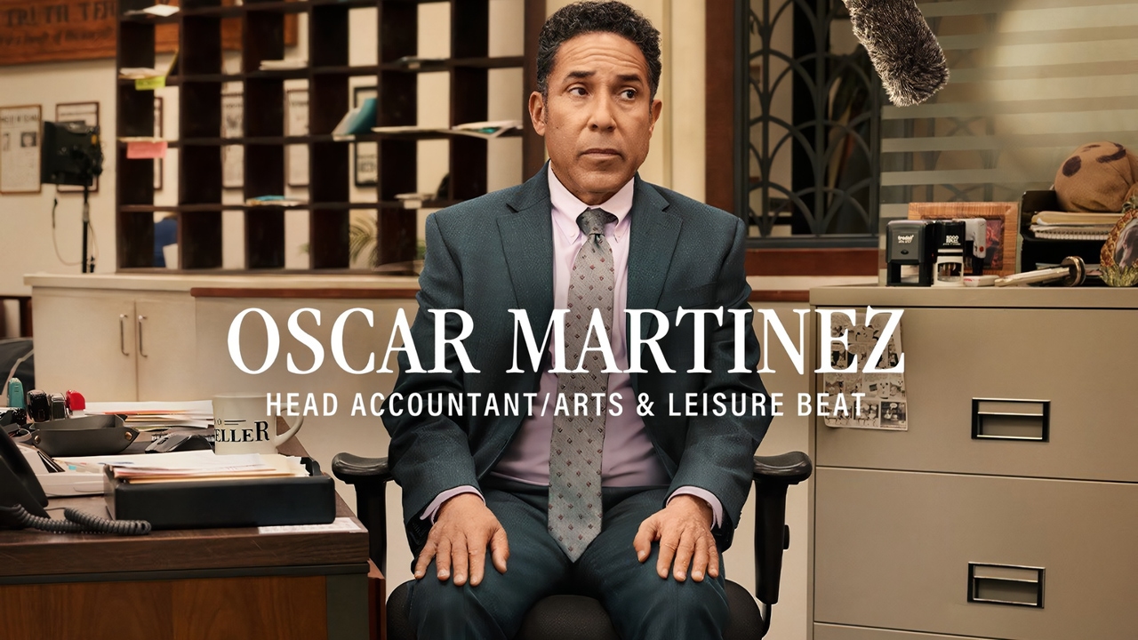 ¿Cómo acaba Óscar de 'The Office' en 'The Paper'? El propio actor lo explica