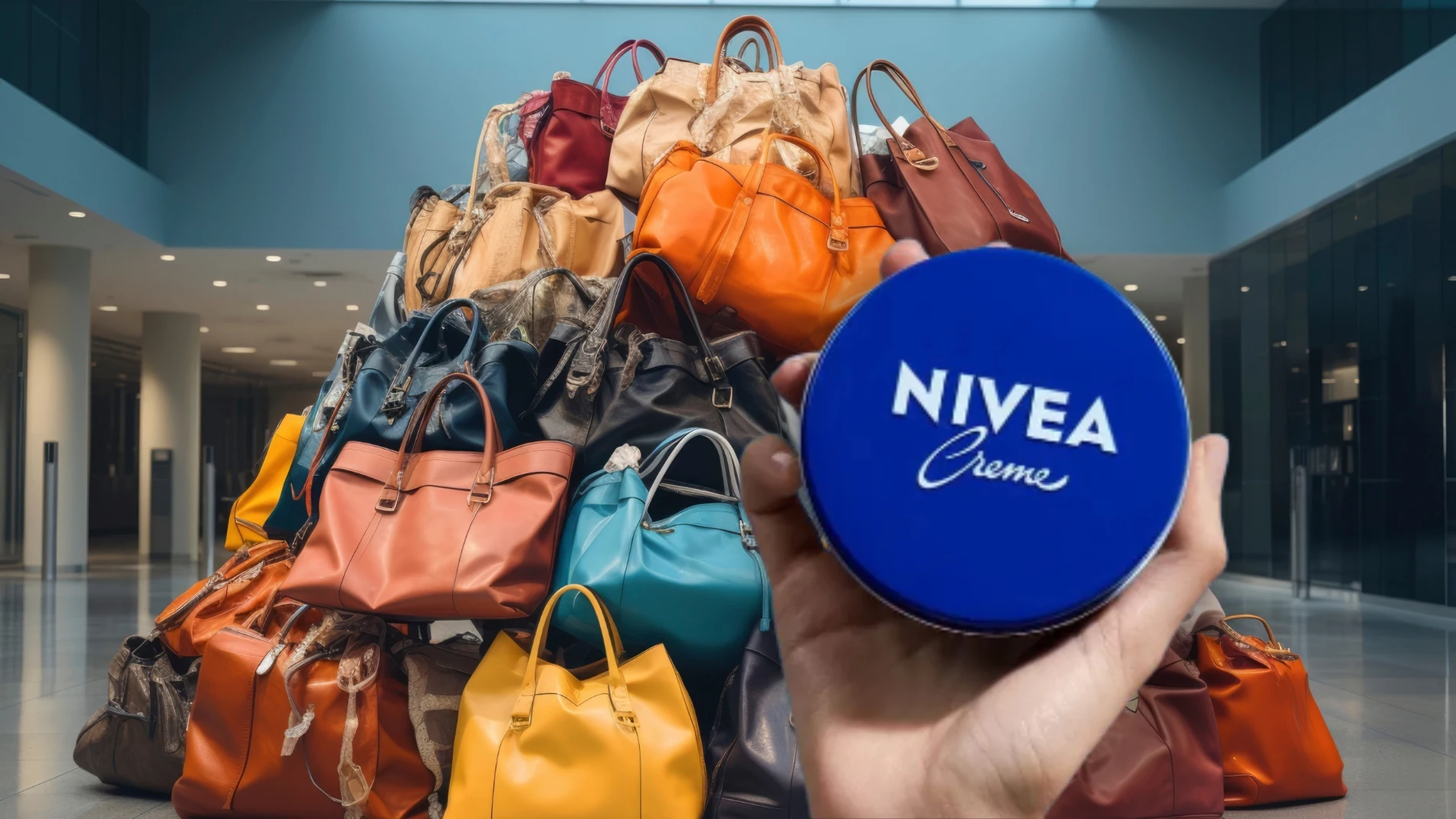 La crema Nivea puede ayudar a hidratar los bolsos de cuero